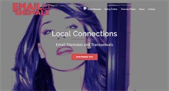 Desktop Screenshot of emailashemale.com